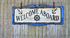 aboard