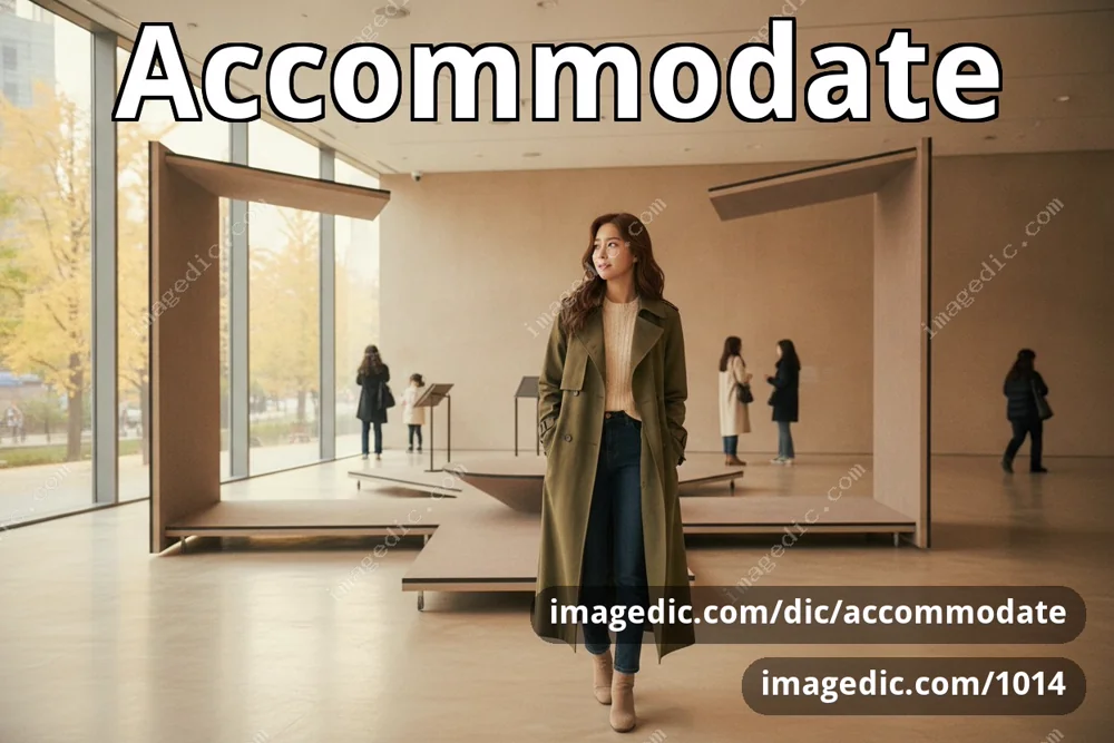 accommodate