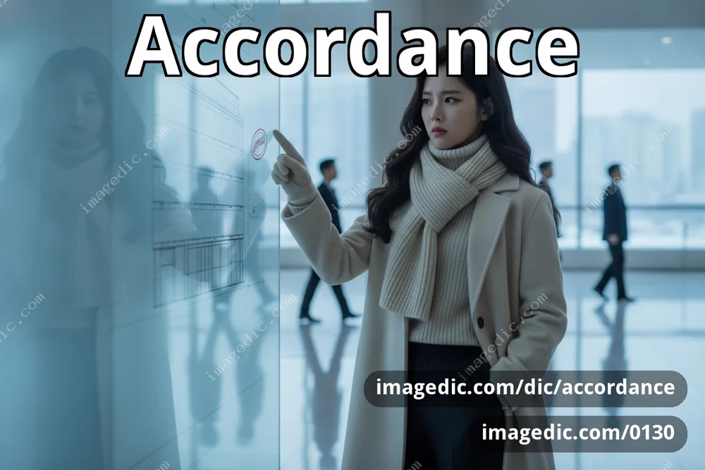accordance