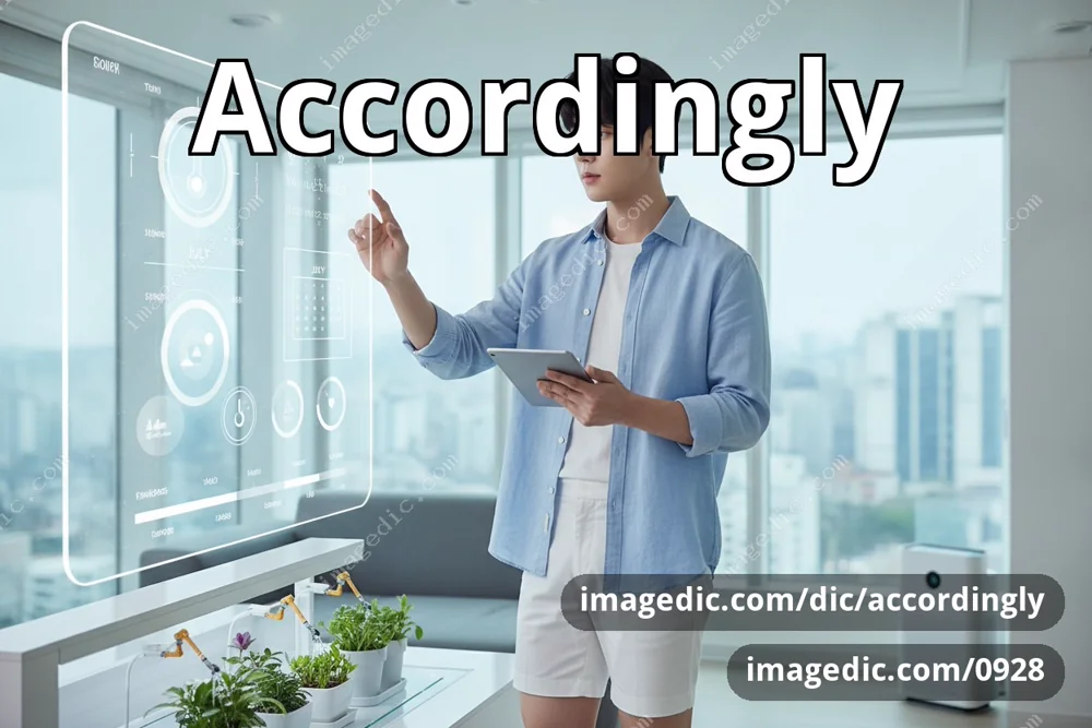 accordingly