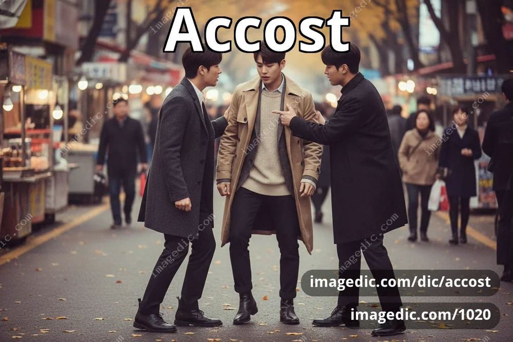 accost