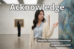 acknowledge