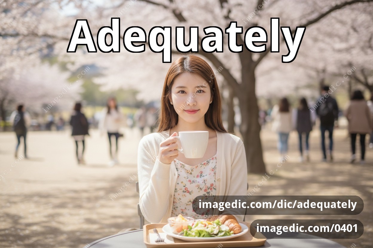 adequately