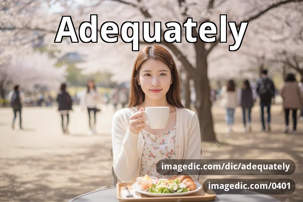 adequately