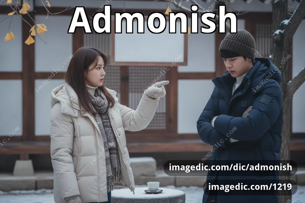 admonish