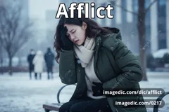 afflict