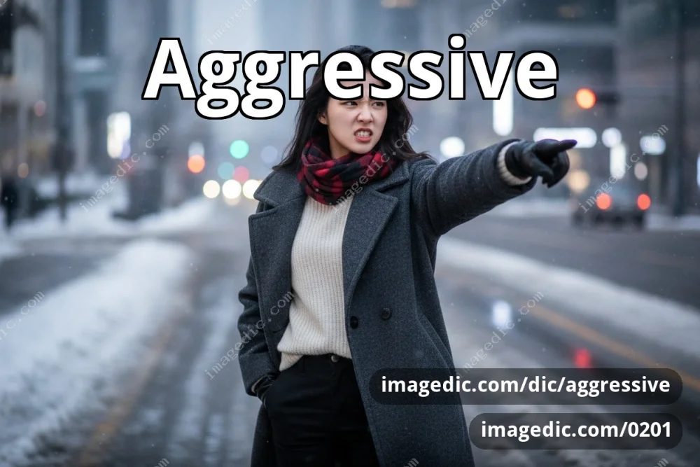 aggressive