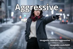 aggressive