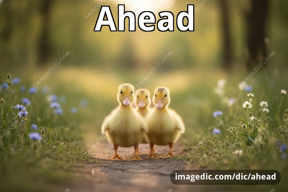 ahead