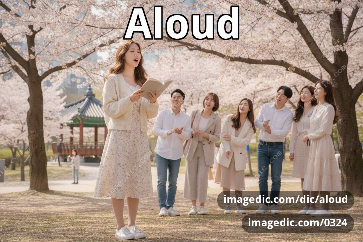 aloud