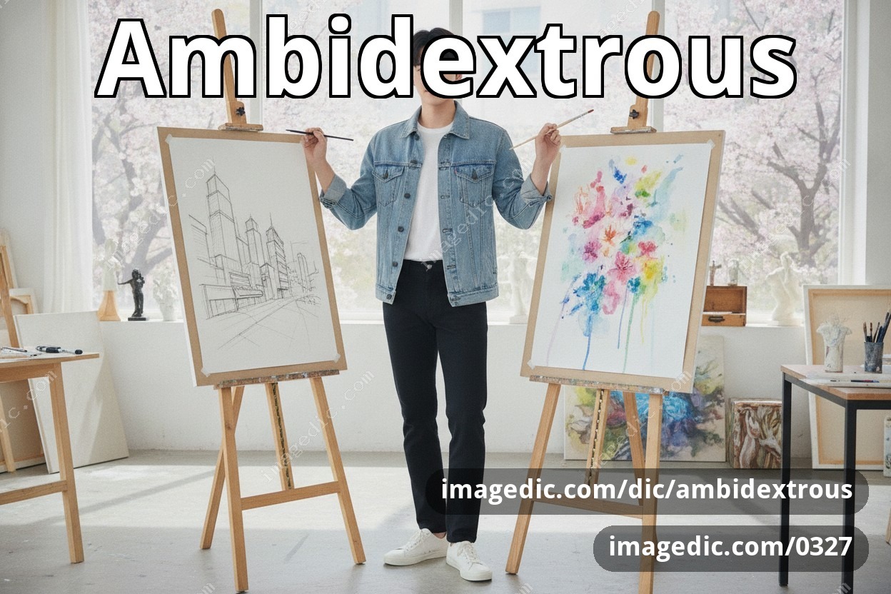 ambidextrous