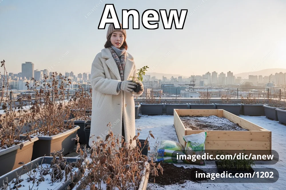 anew
