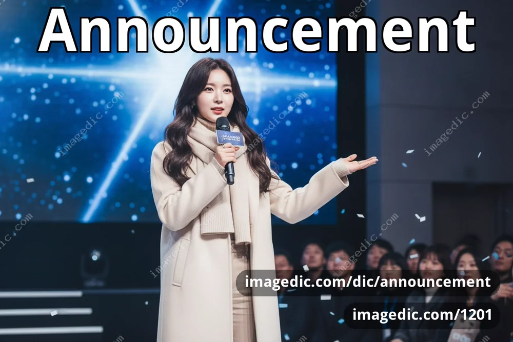 announcement