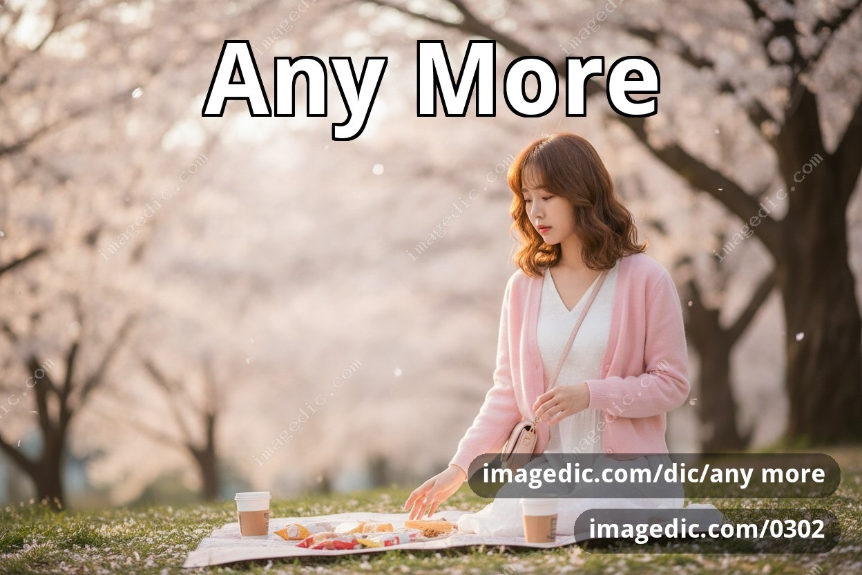 any more