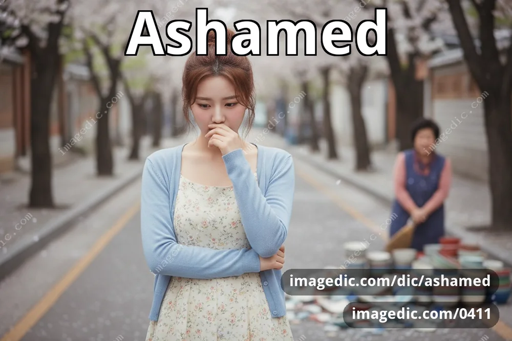 ashamed