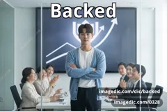 backed