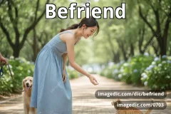 befriend