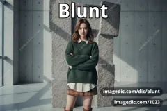 blunt