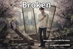 broken