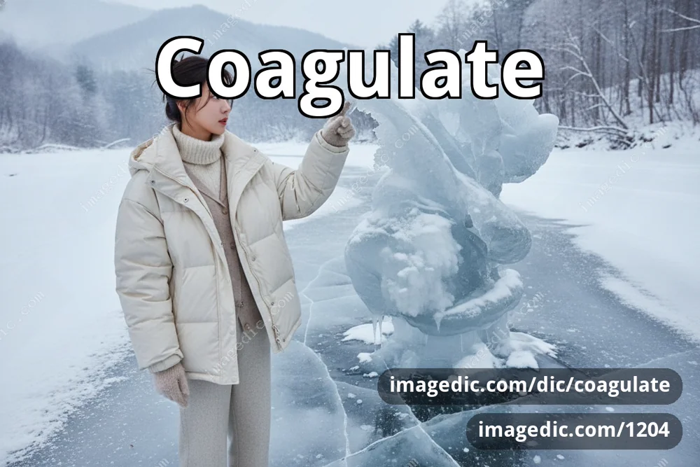 coagulate