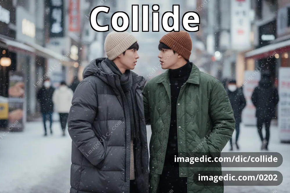 collide