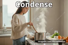 condense