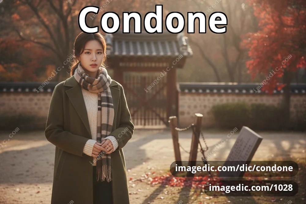 condone
