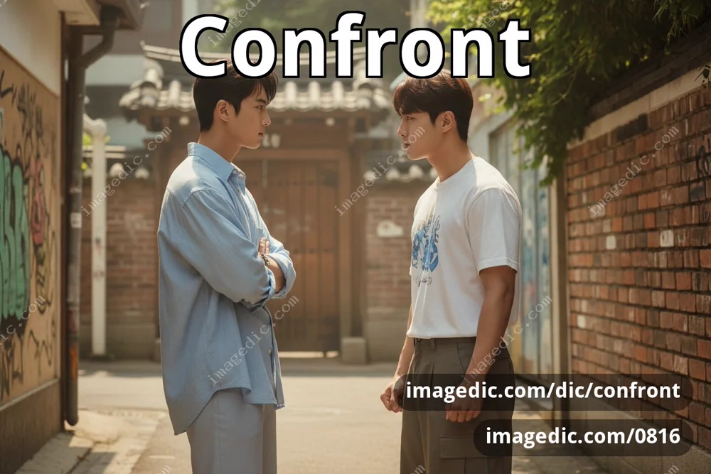 confront