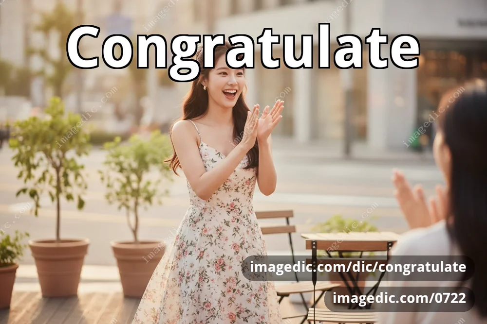congratulate