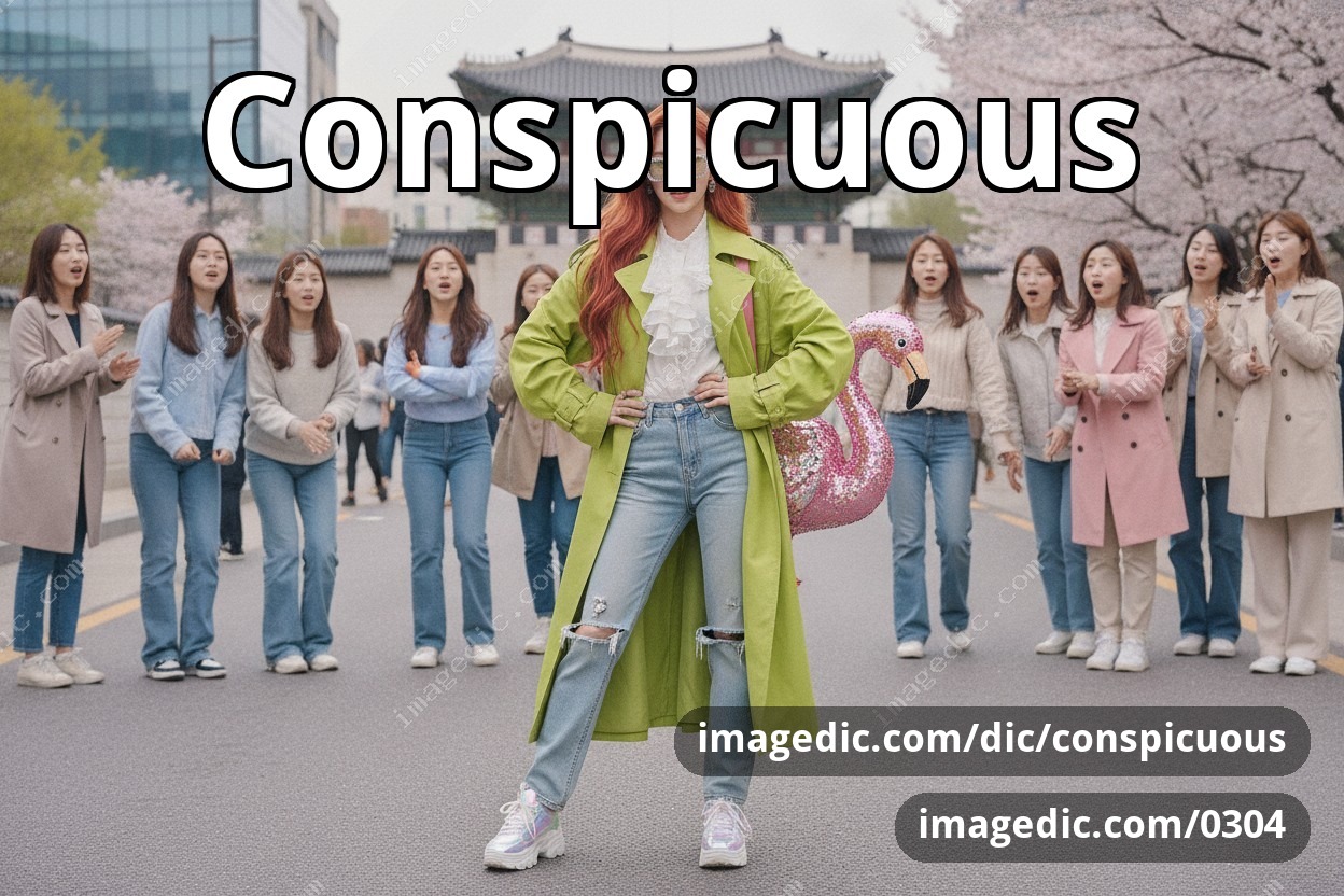 conspicuous