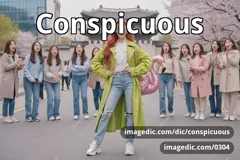 conspicuous