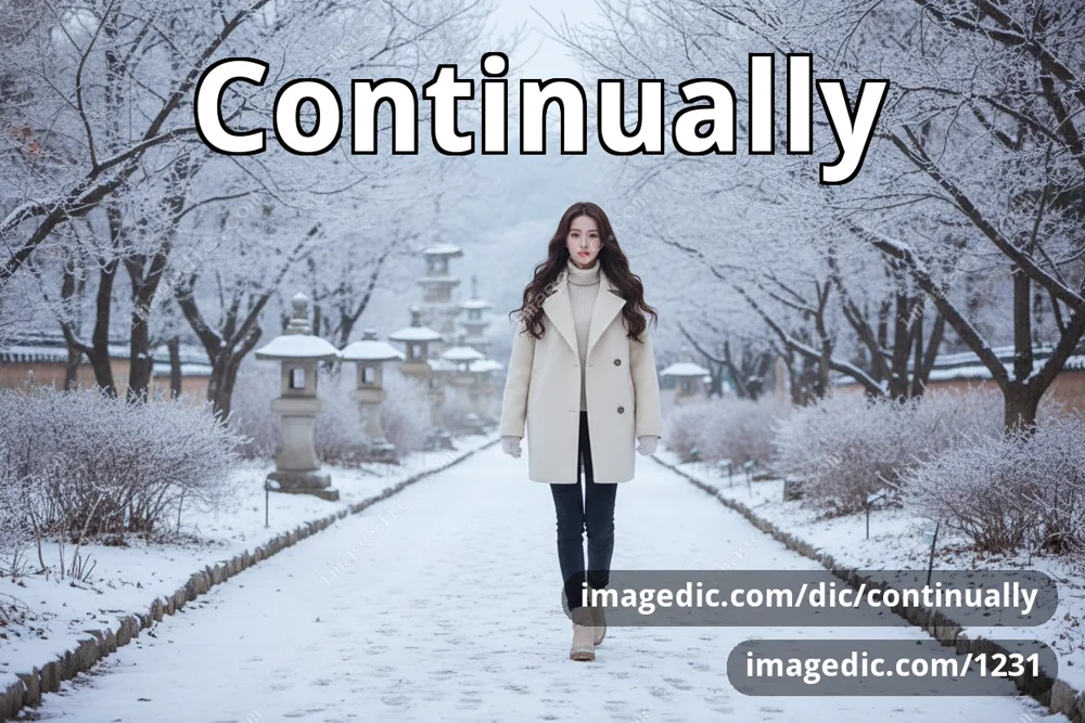continually