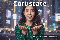 coruscate