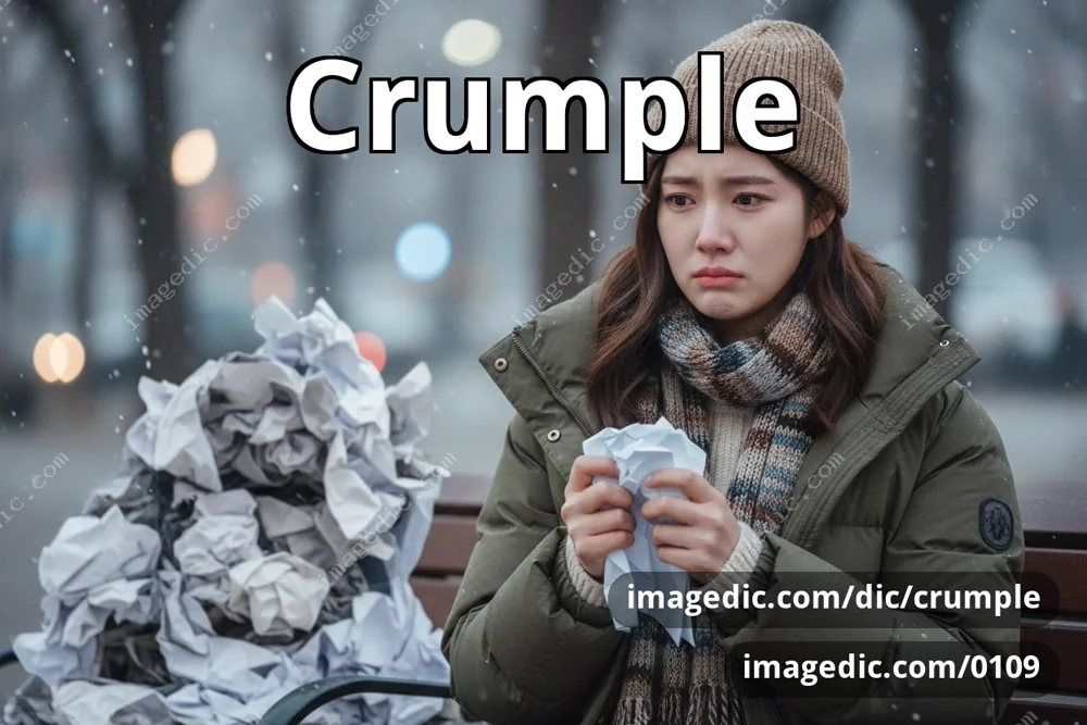 crumple