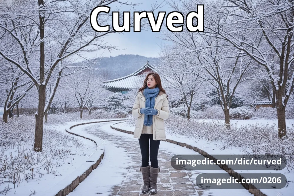 curved