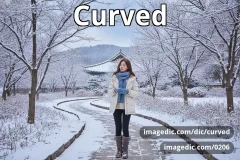 curved