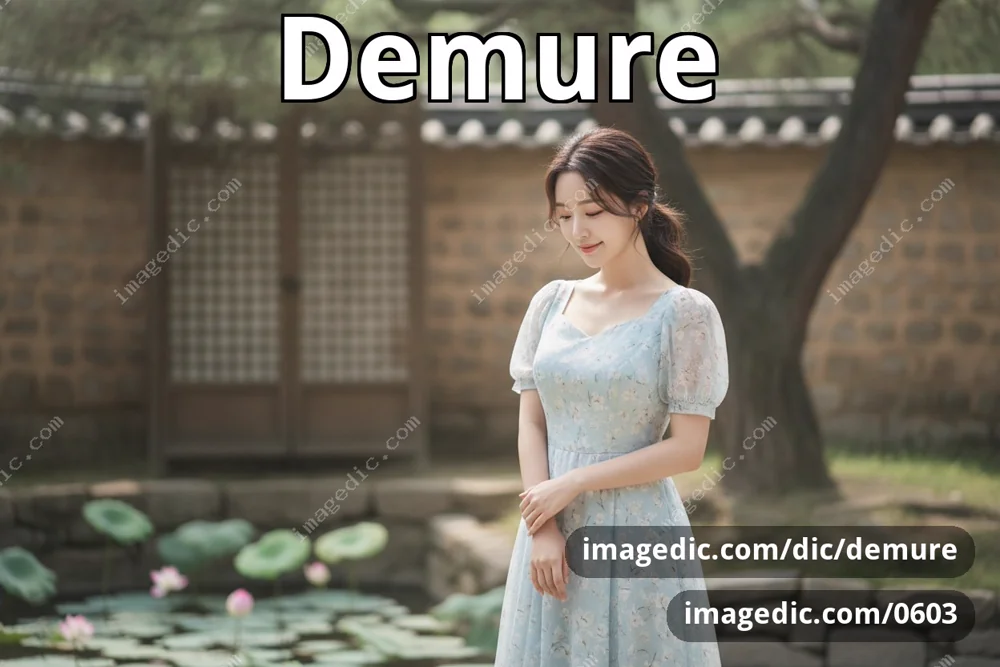 demure