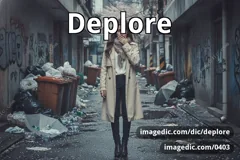 deplore