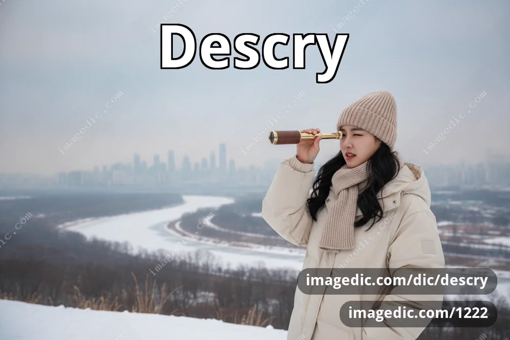 descry