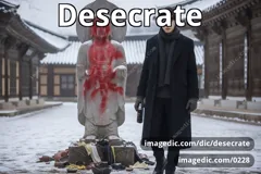 desecrate