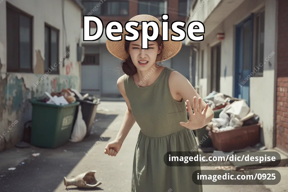 despise