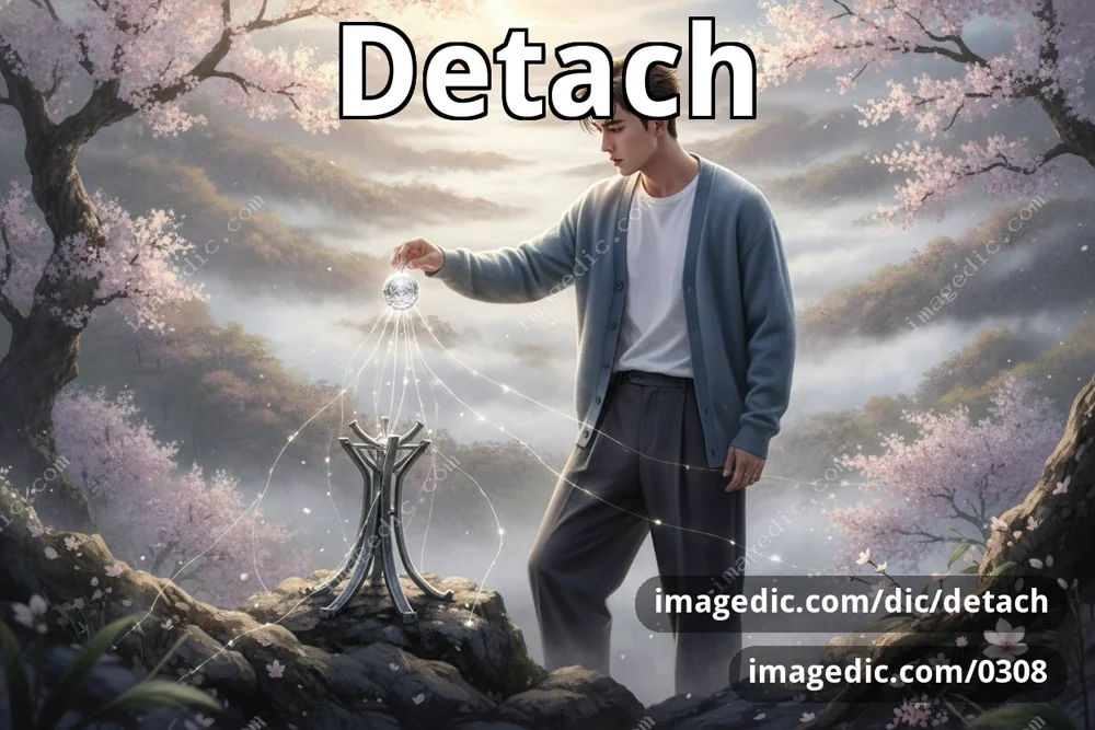 detach