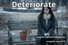 deteriorate