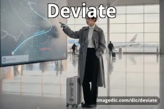 deviate