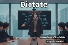 dictate