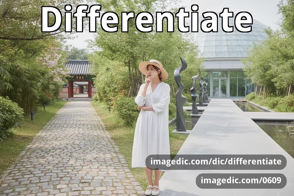 differentiate