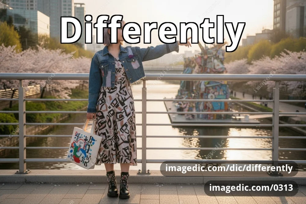 differently