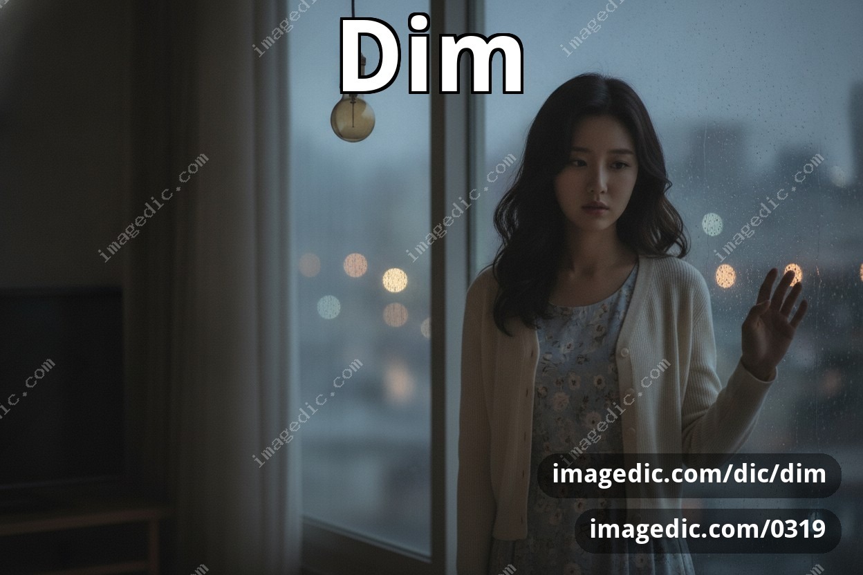 dim