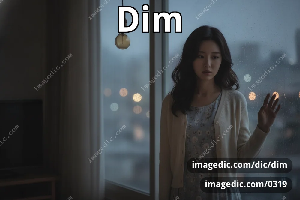 dim