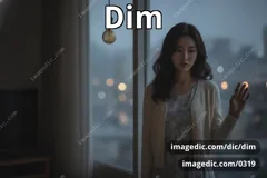 dim